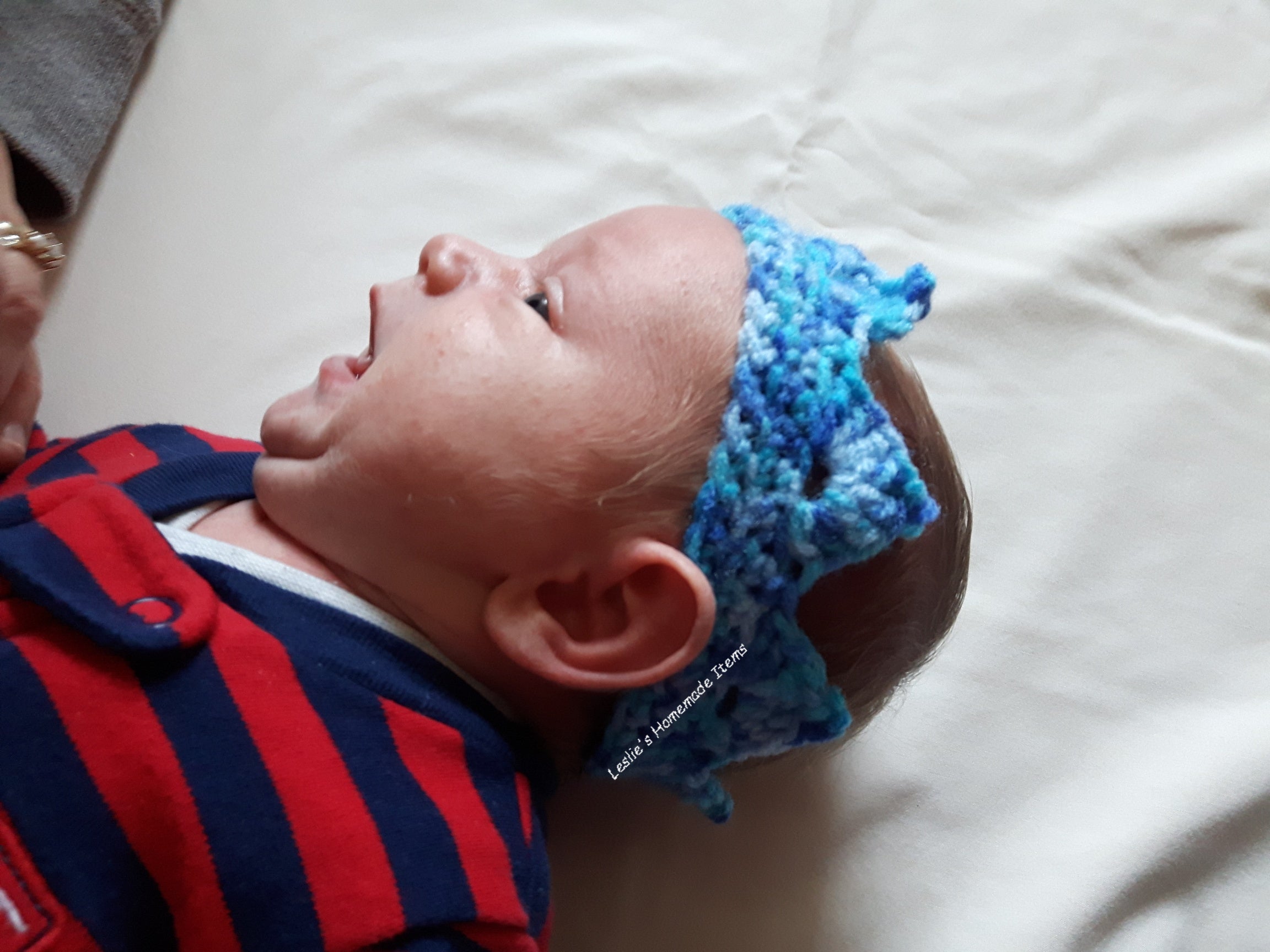 Crochet Baby Crown - Princess/Prince, Sweet Soft Keepsake, Gentle Fit :