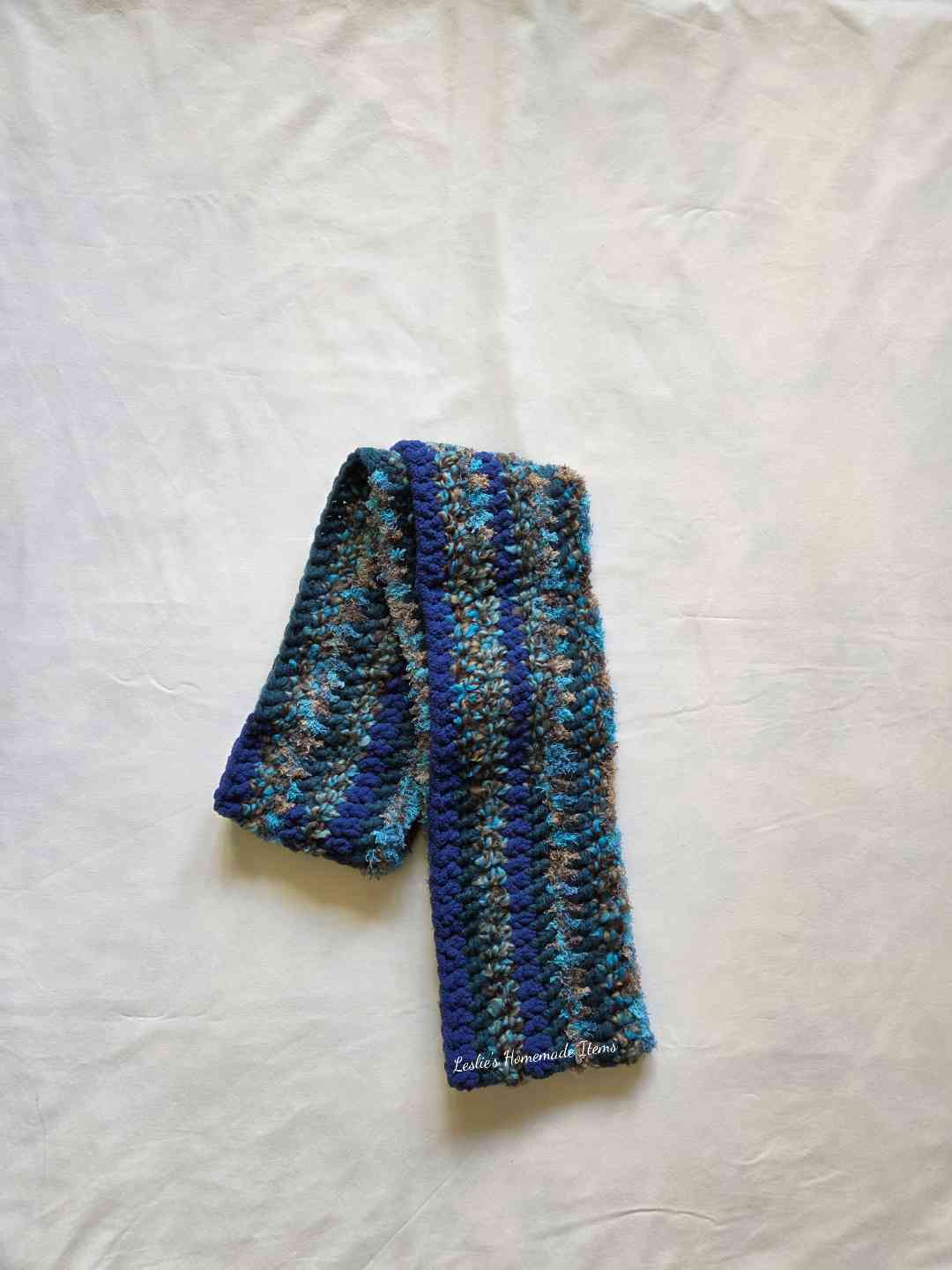 Crochet Infinity Scarf - Soft, Snuggly, Bulky : Teal - 59" L x 5.5" W