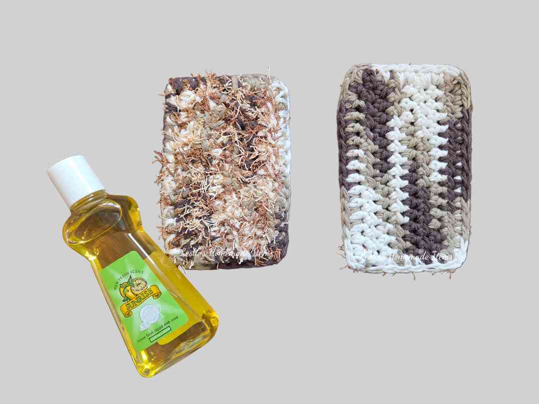 Crochet Kitchen Scrubbie – Reusable, Soft-Scrub Design