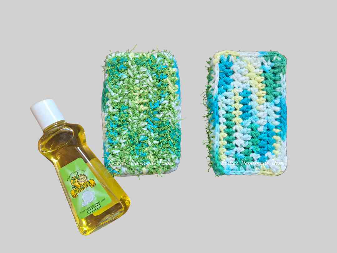 Crochet Kitchen Scrubbie – Reusable, Soft-Scrub Design