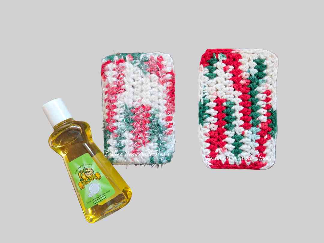 Crochet Kitchen Scrubbie – Reusable, Soft-Scrub Design