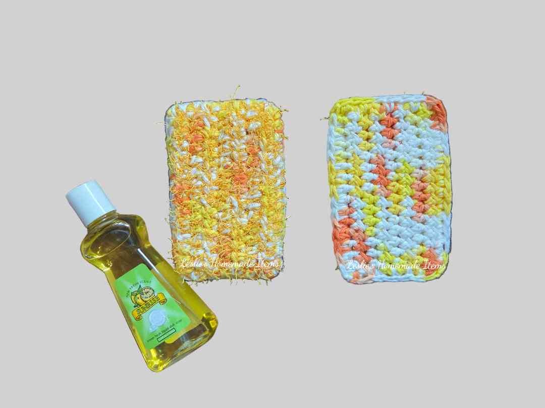 Crochet Kitchen Scrubbie – Reusable, Soft-Scrub Design