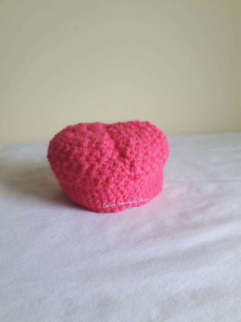Crochet Baby Hats - Neon, Gentle Fit, Lightweight, Warm : Pink
