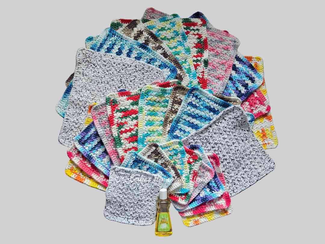 Crochet Dishcloth - Eco, Reusable, Scratch Free