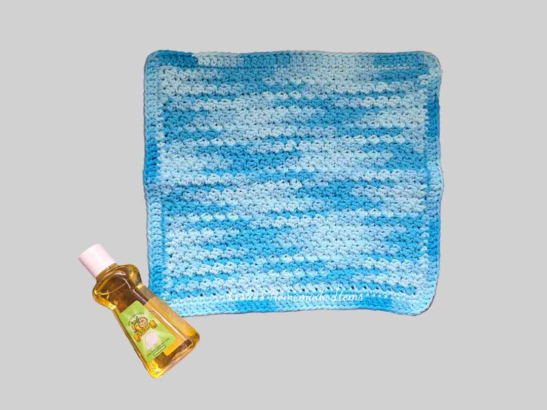 Crochet Dishcloth - Eco, Reusable, Scratch Free