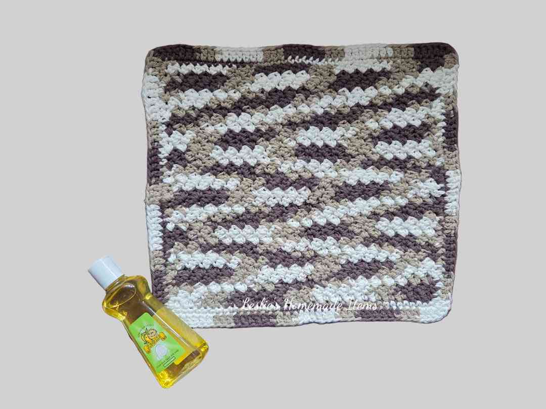 Crochet Dishcloth - Eco, Reusable, Scratch Free