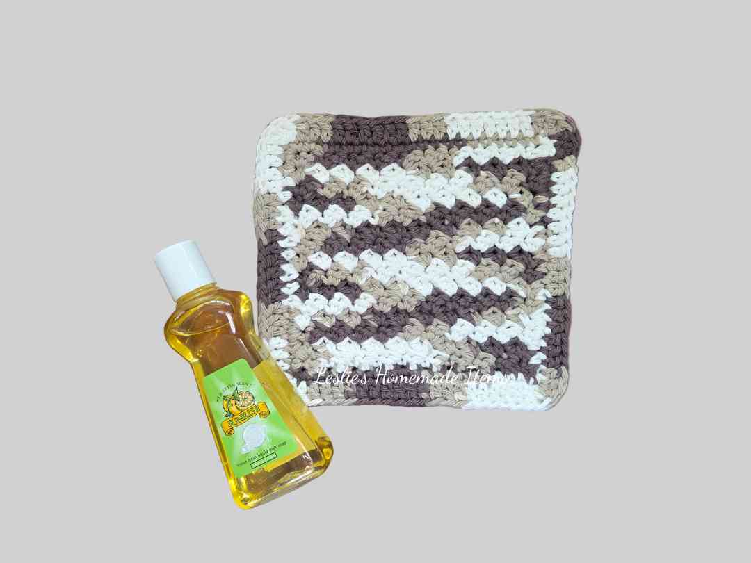 Crochet Dishcloth - Eco, Reusable, Scratch Free