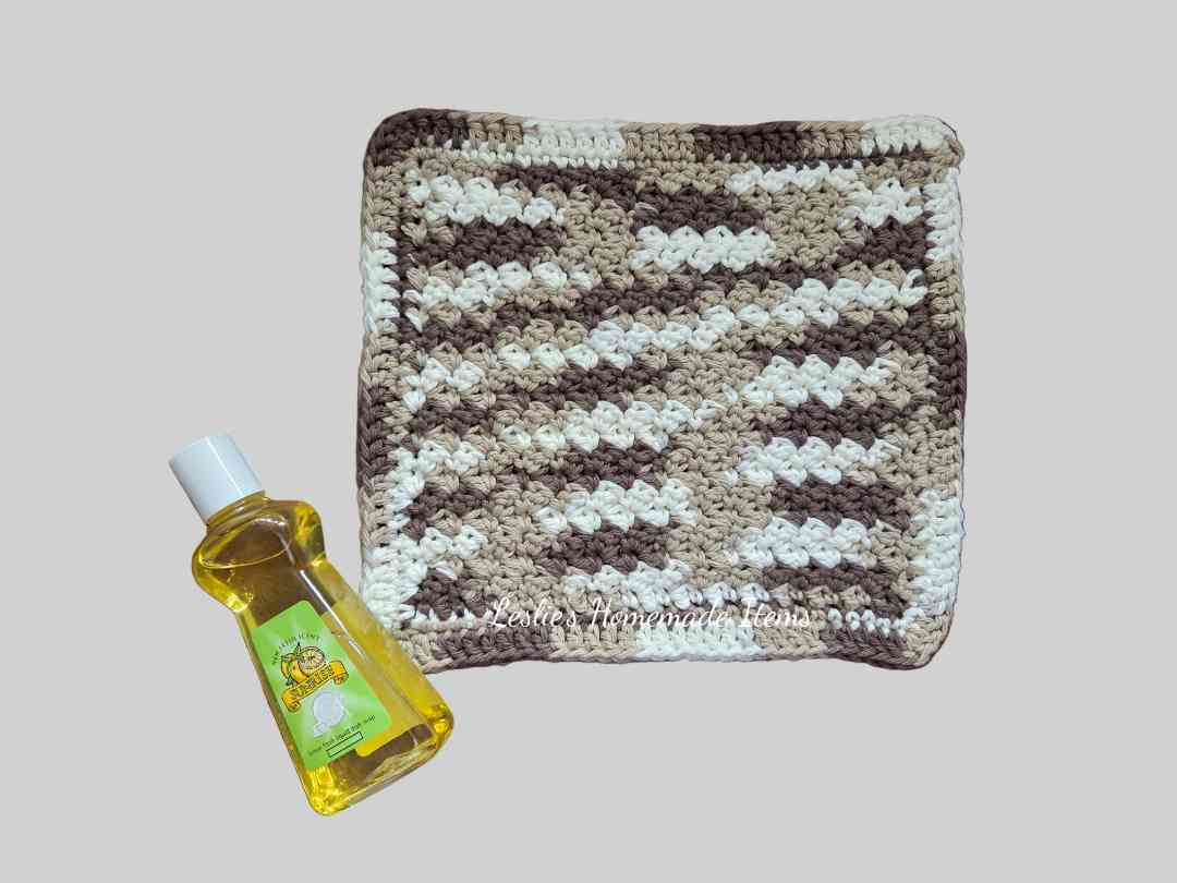Crochet Dishcloth - Eco, Reusable, Scratch Free