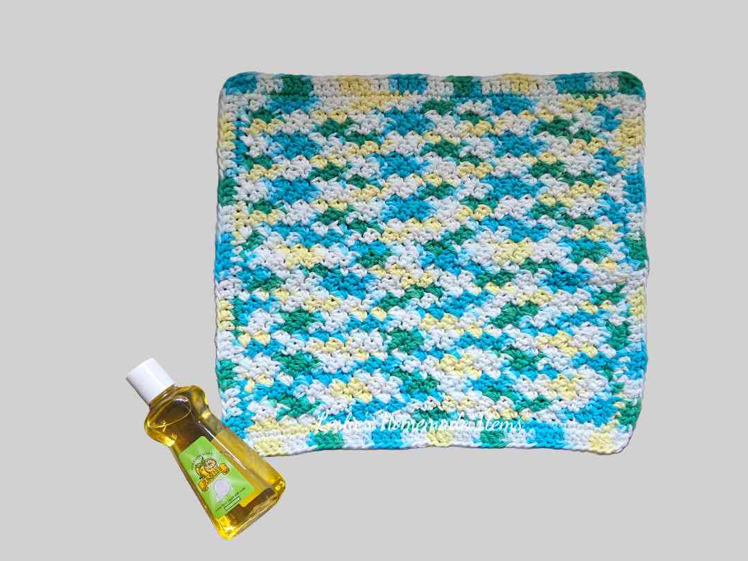 Crochet Dishcloth - Eco, Reusable, Scratch Free