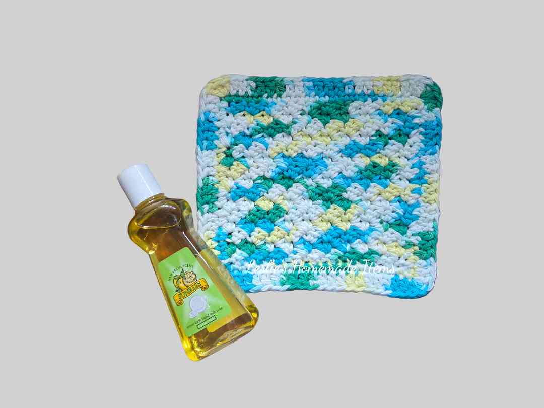 Crochet Dishcloth - Eco, Reusable, Scratch Free