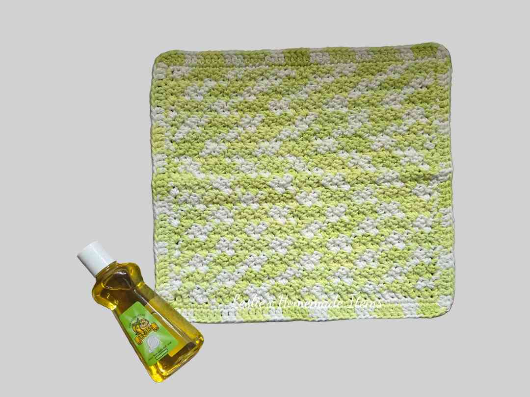 Crochet Dishcloth - Eco, Reusable, Scratch Free