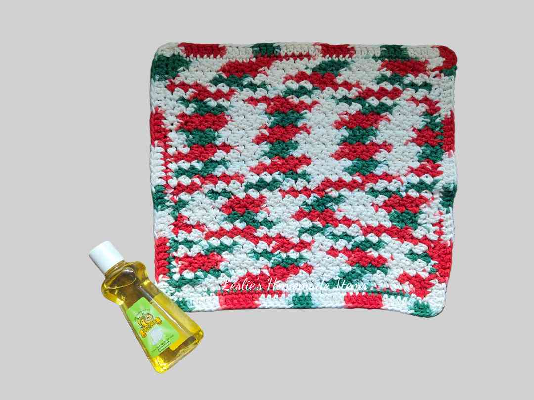Crochet Dishcloth - Eco, Reusable, Scratch Free