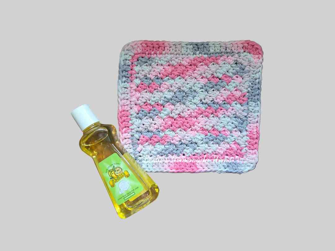 Crochet Dishcloth - Eco, Reusable, Scratch Free