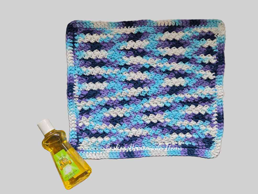 Crochet Dishcloth - Eco, Reusable, Scratch Free