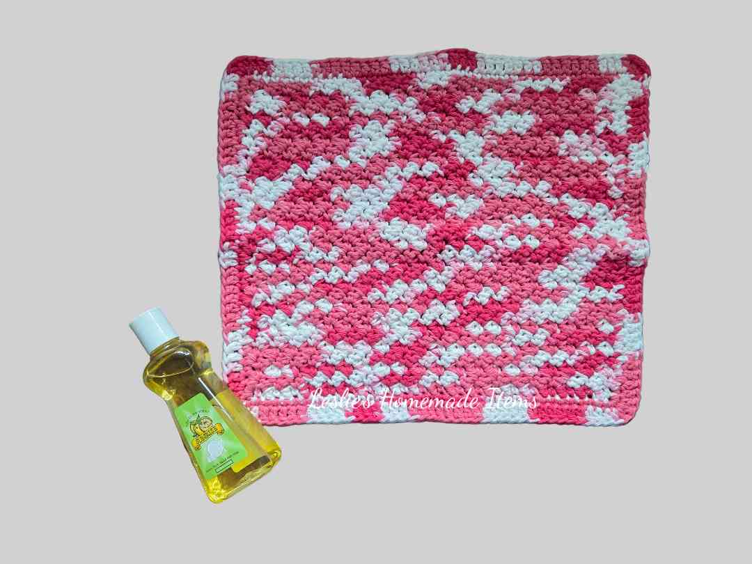 Crochet Dishcloth - Eco, Reusable, Scratch Free