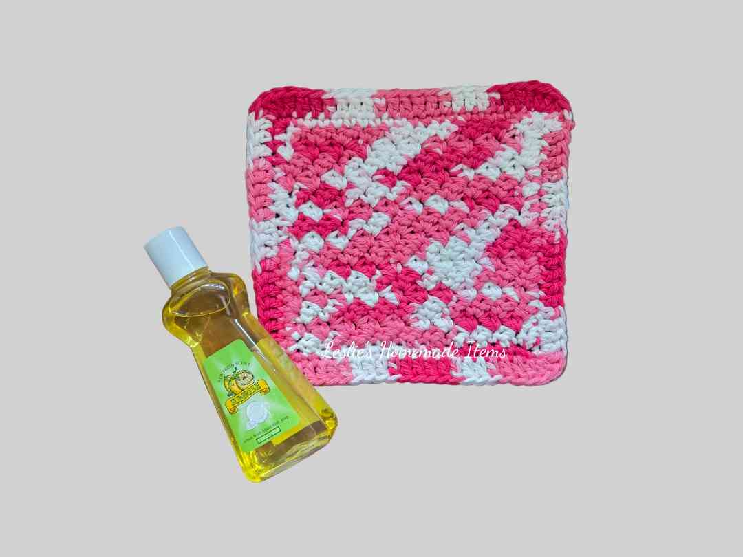 Crochet Dishcloth - Eco, Reusable, Scratch Free