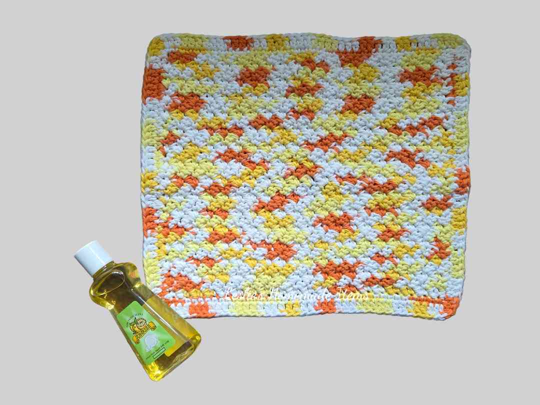 Crochet Dishcloth - Eco, Reusable, Scratch Free