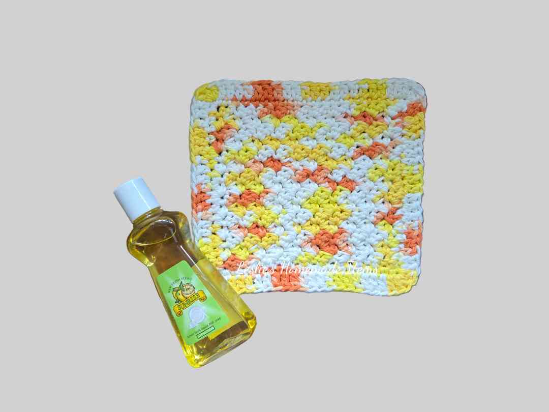 Crochet Dishcloth - Eco, Reusable, Scratch Free