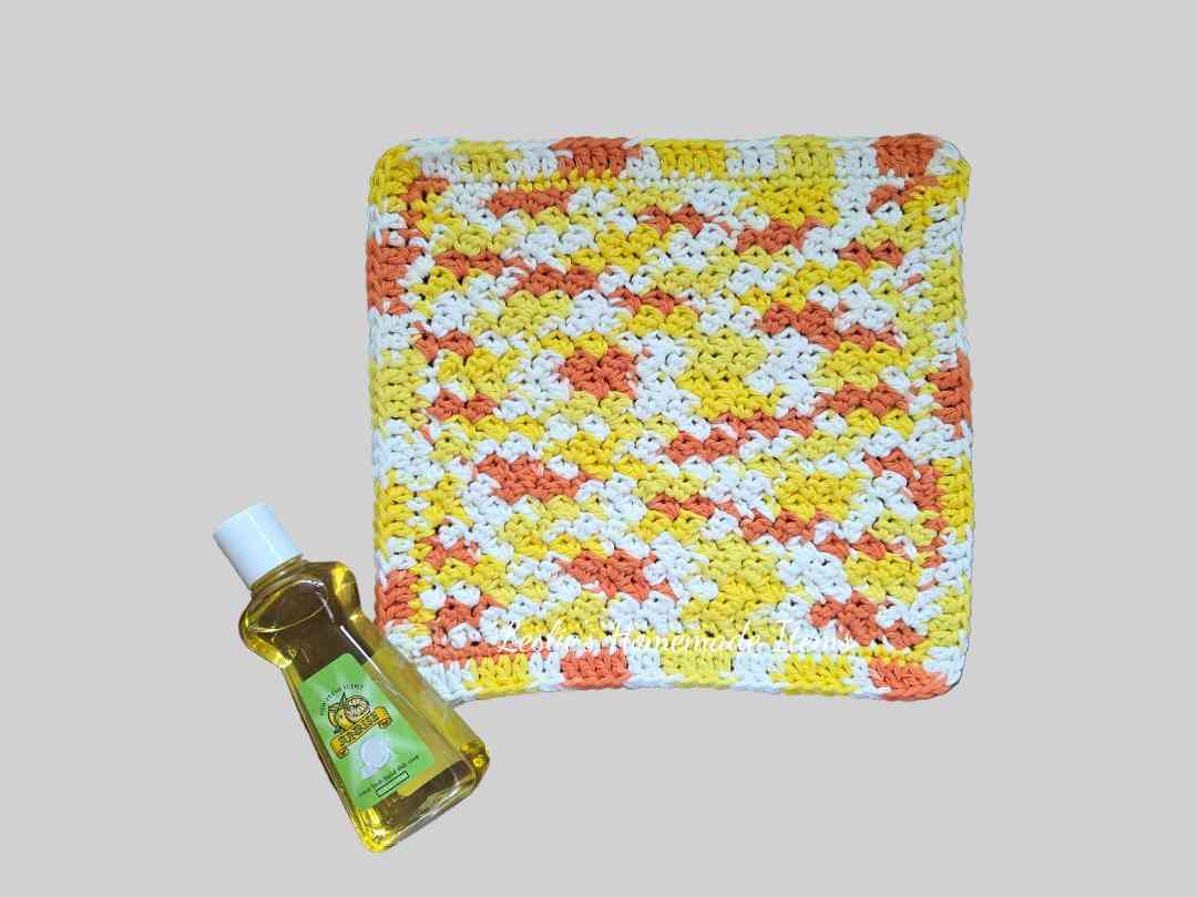 Crochet Dishcloth - Eco, Reusable, Scratch Free