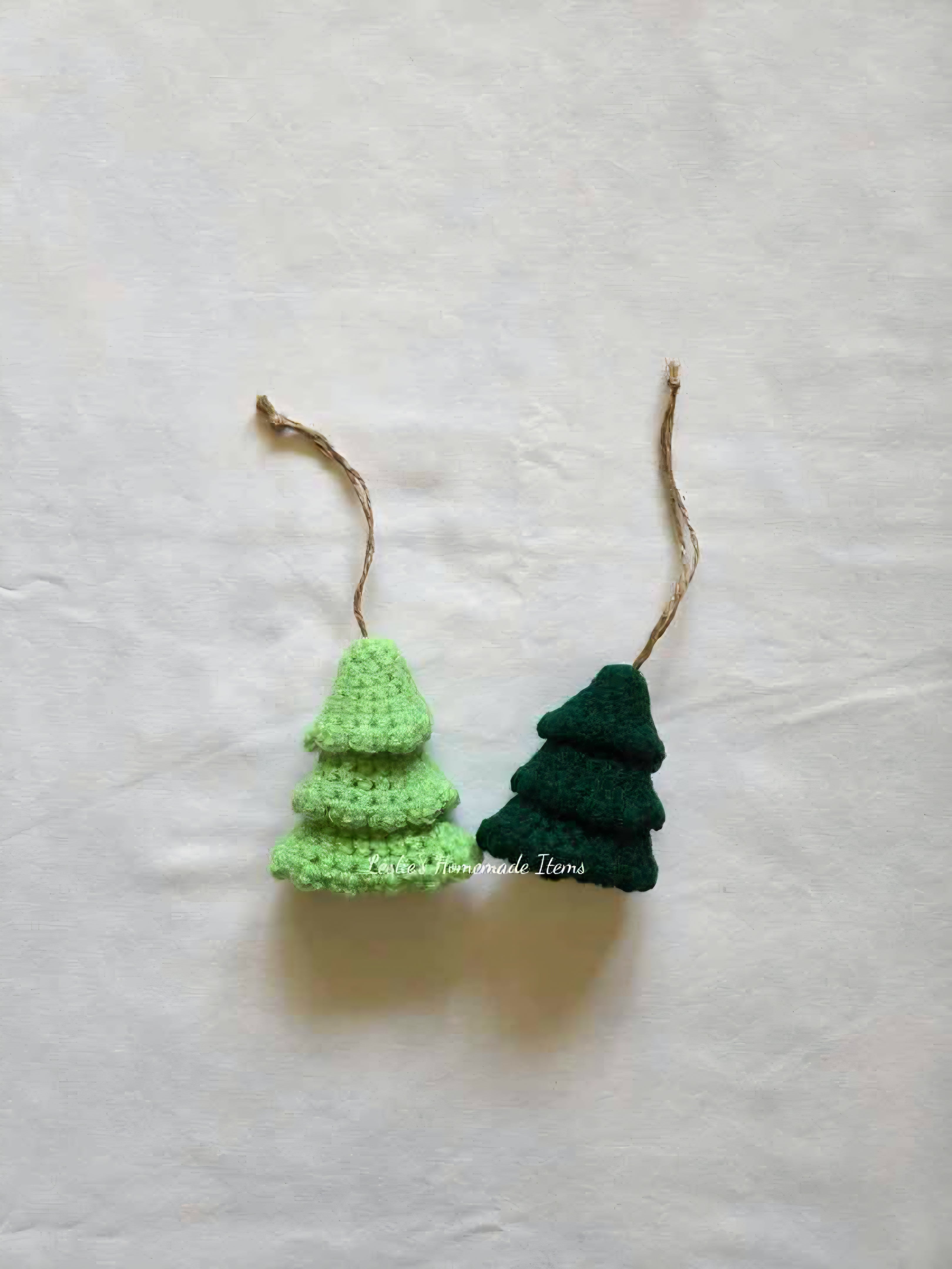 Crochet Tree Ornament - Holiday Decor, Festive, Unique :